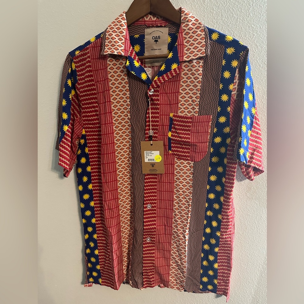 OAS Multicolor Casual Button Down Shirt